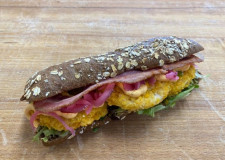 Spicy kylling sandwich