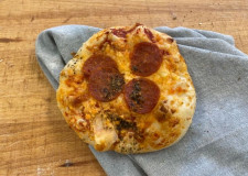 Minipizza m. pepperoni